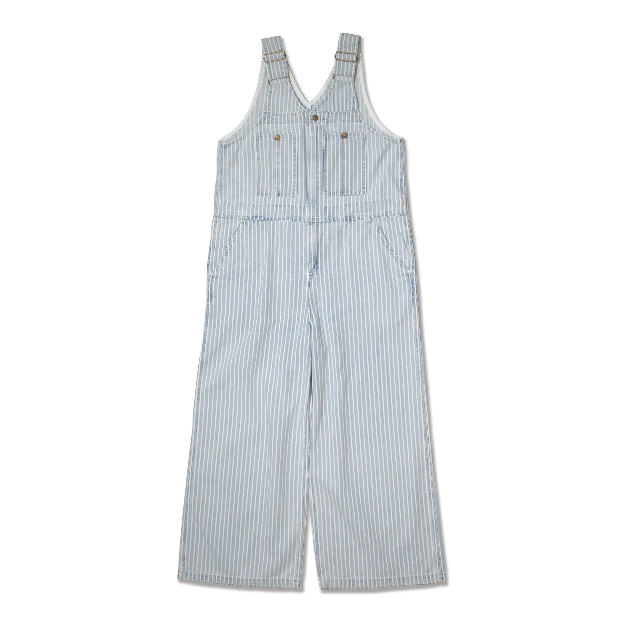 STRIPE DENIM OVERALL【U2512886-A】
