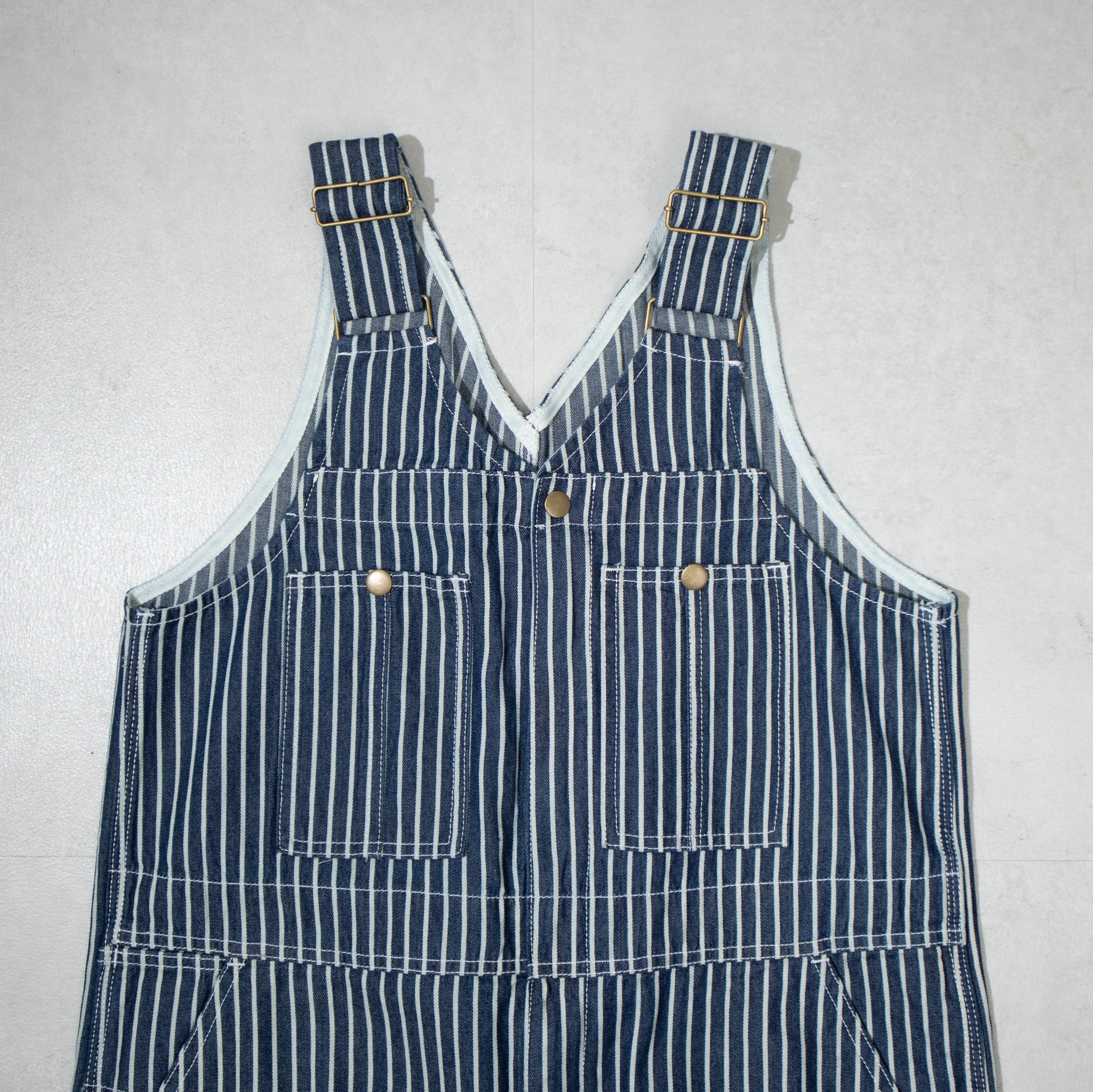 STRIPE DENIM OVERALL【U2512886-A】