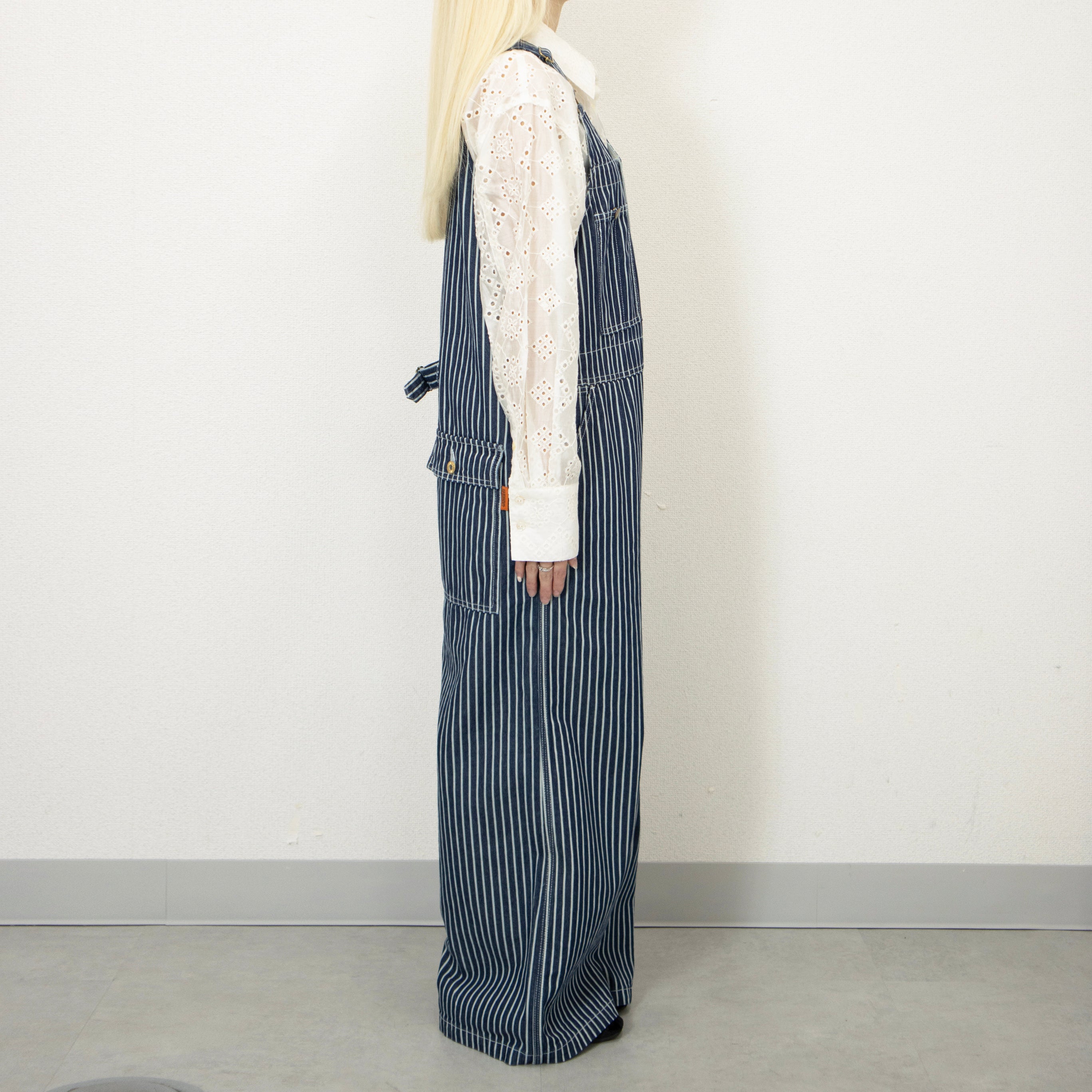 STRIPE DENIM OVERALL【U2512886-A】