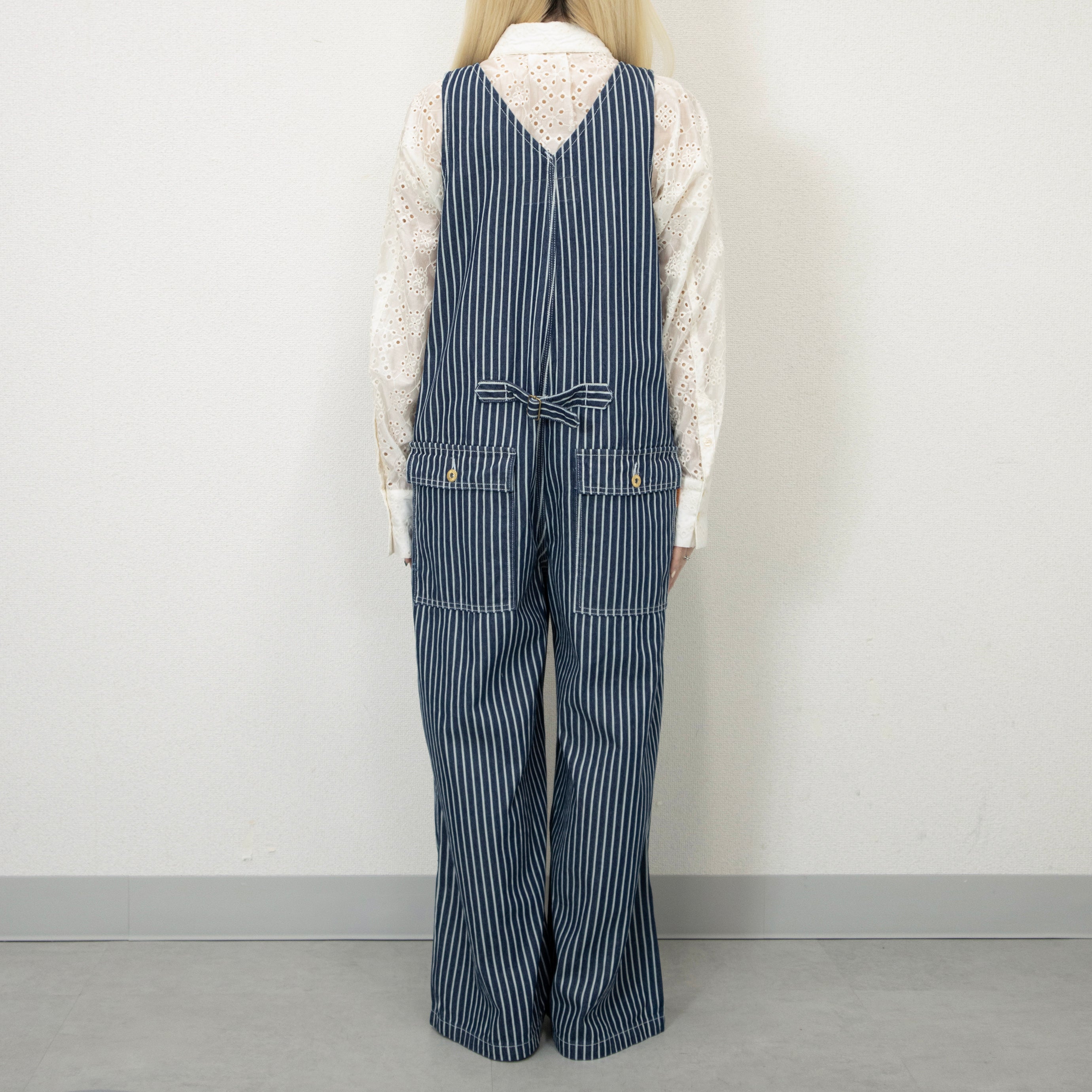 STRIPE DENIM OVERALL【U2512886-A】