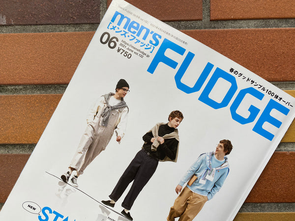 Men'sFUDGE6月号掲載【UNIVERSAL OVERALL】