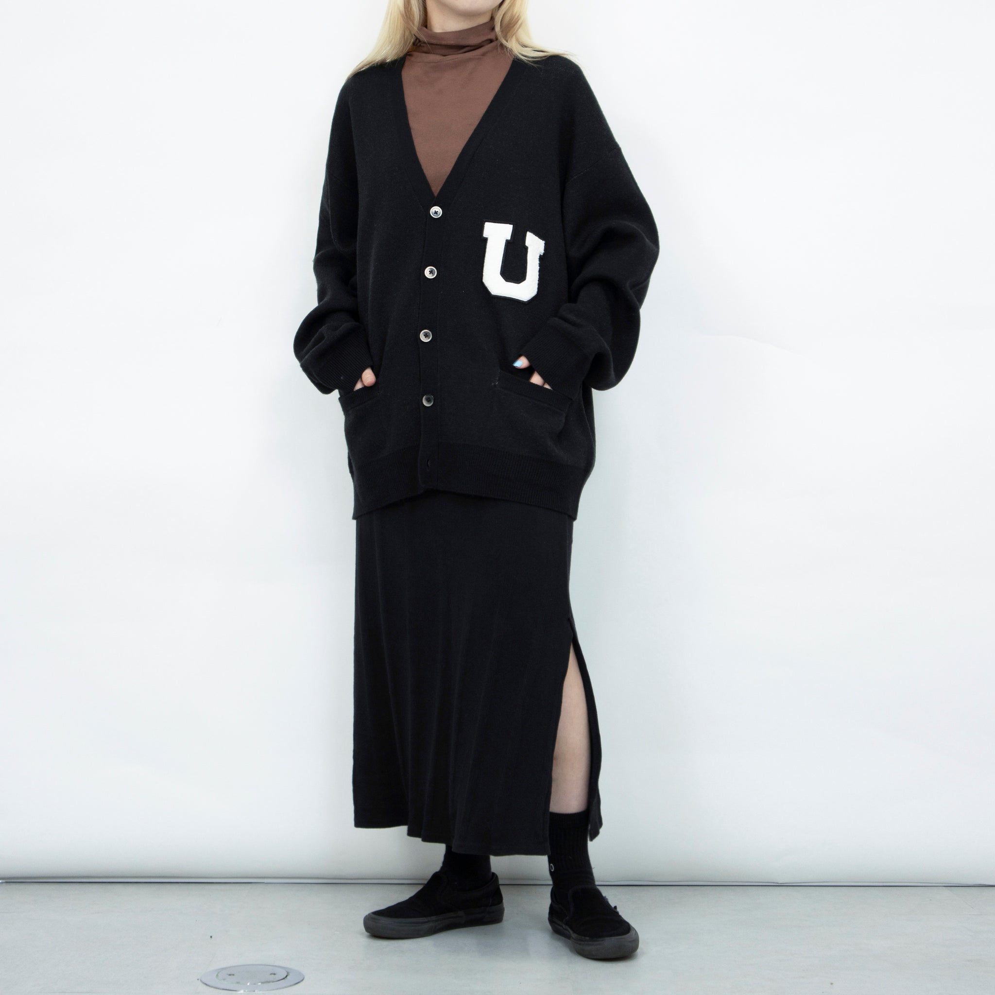 KNIT CARDIGAN UOLOGO【U2433304】