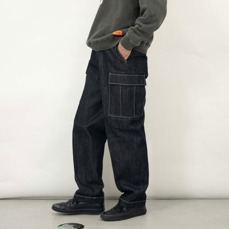 DENIM CARGO PANTS【U2433652】