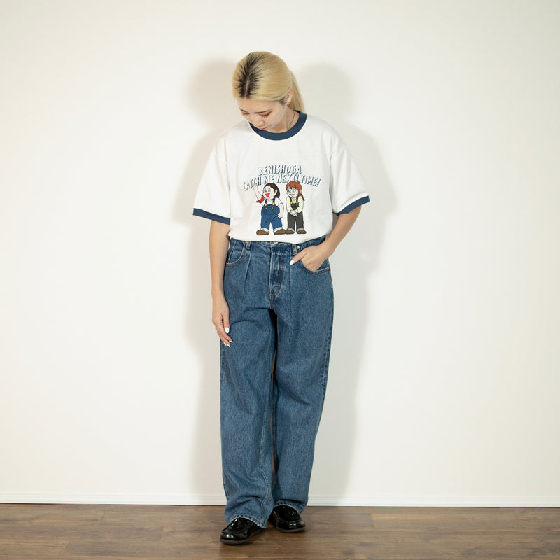BENISHOGA RINGER TEE【UO2523201YM-B】