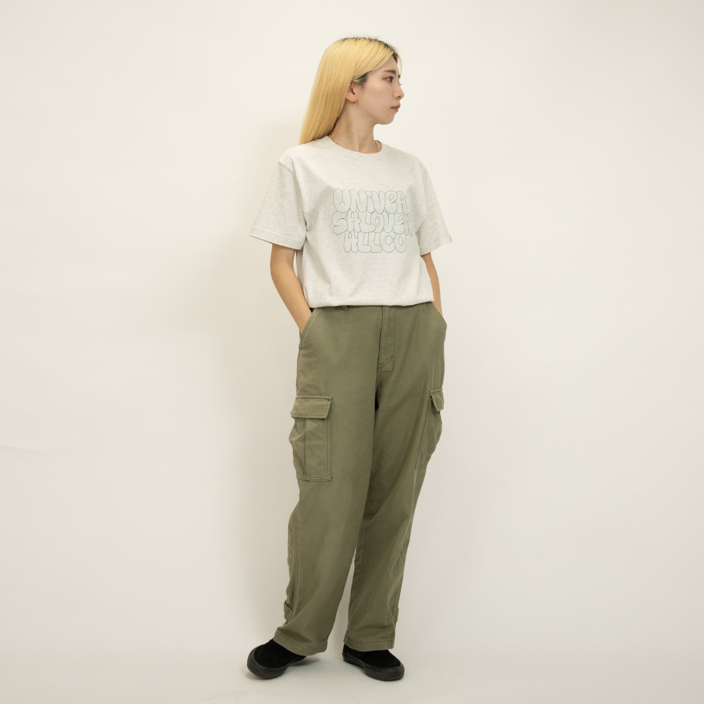 EXAGGERATION  LOGO TEE【U2423201UO】