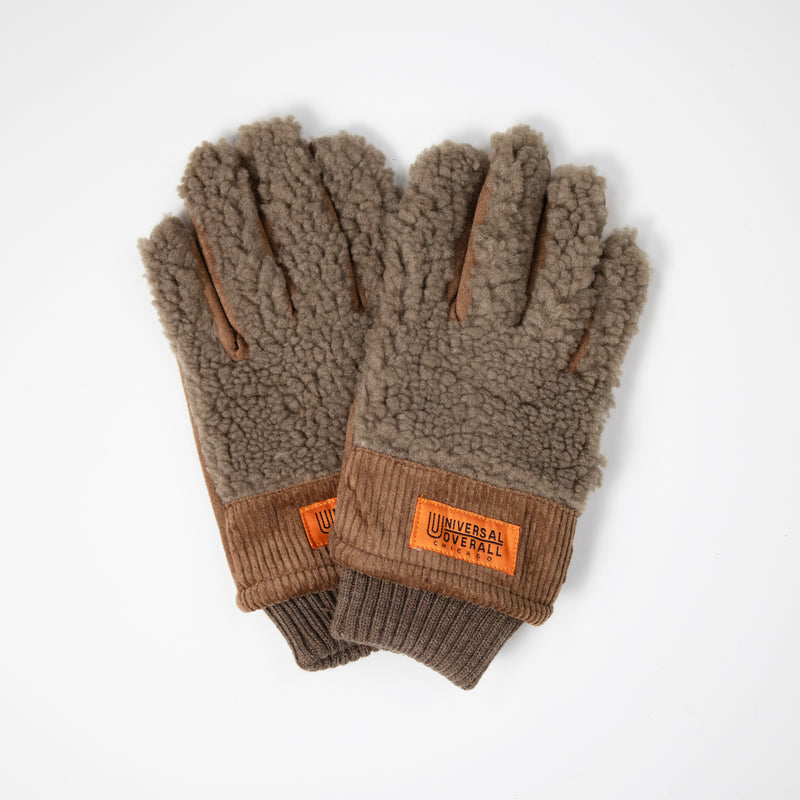ボア×コーデュロイグローブ【T1283】