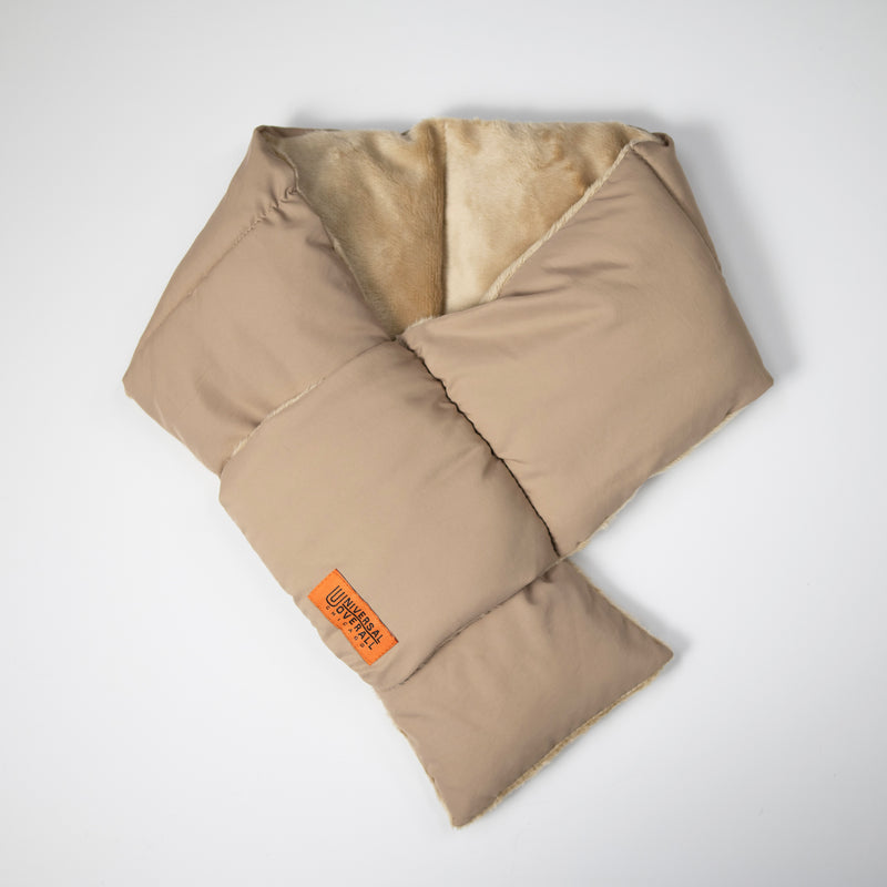 UOタフタ中綿マフラー【M1030】