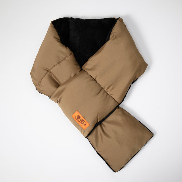 UOタフタ中綿マフラー【M1030】