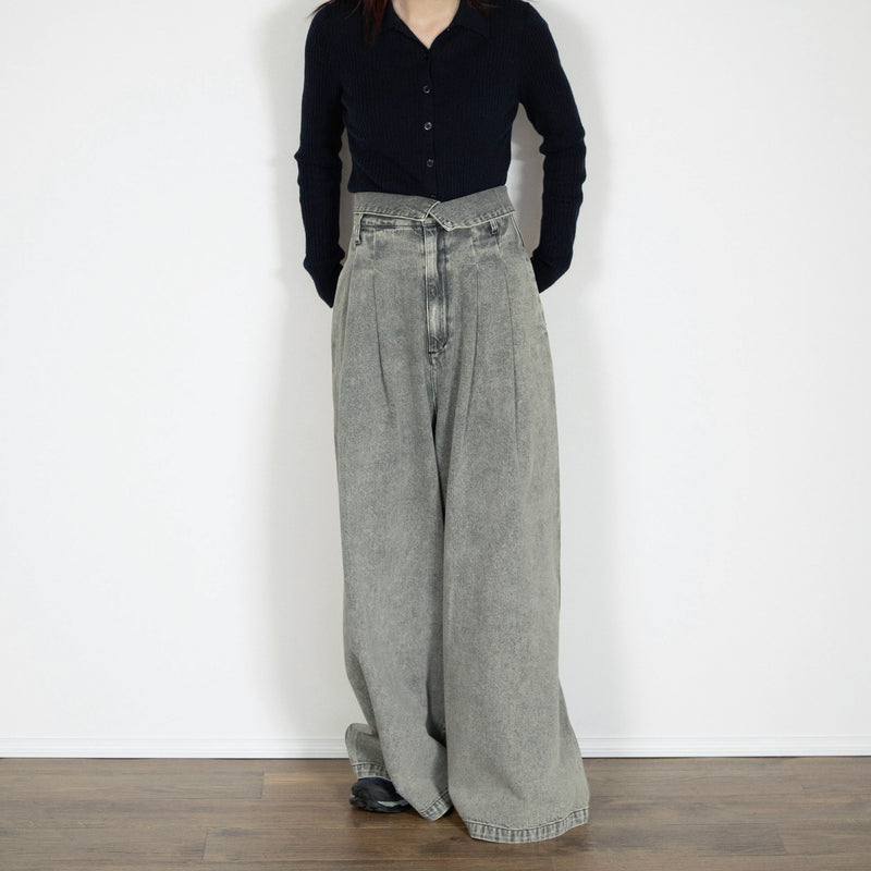 HIGH WAIST WIDE PANTS【UO2532601】