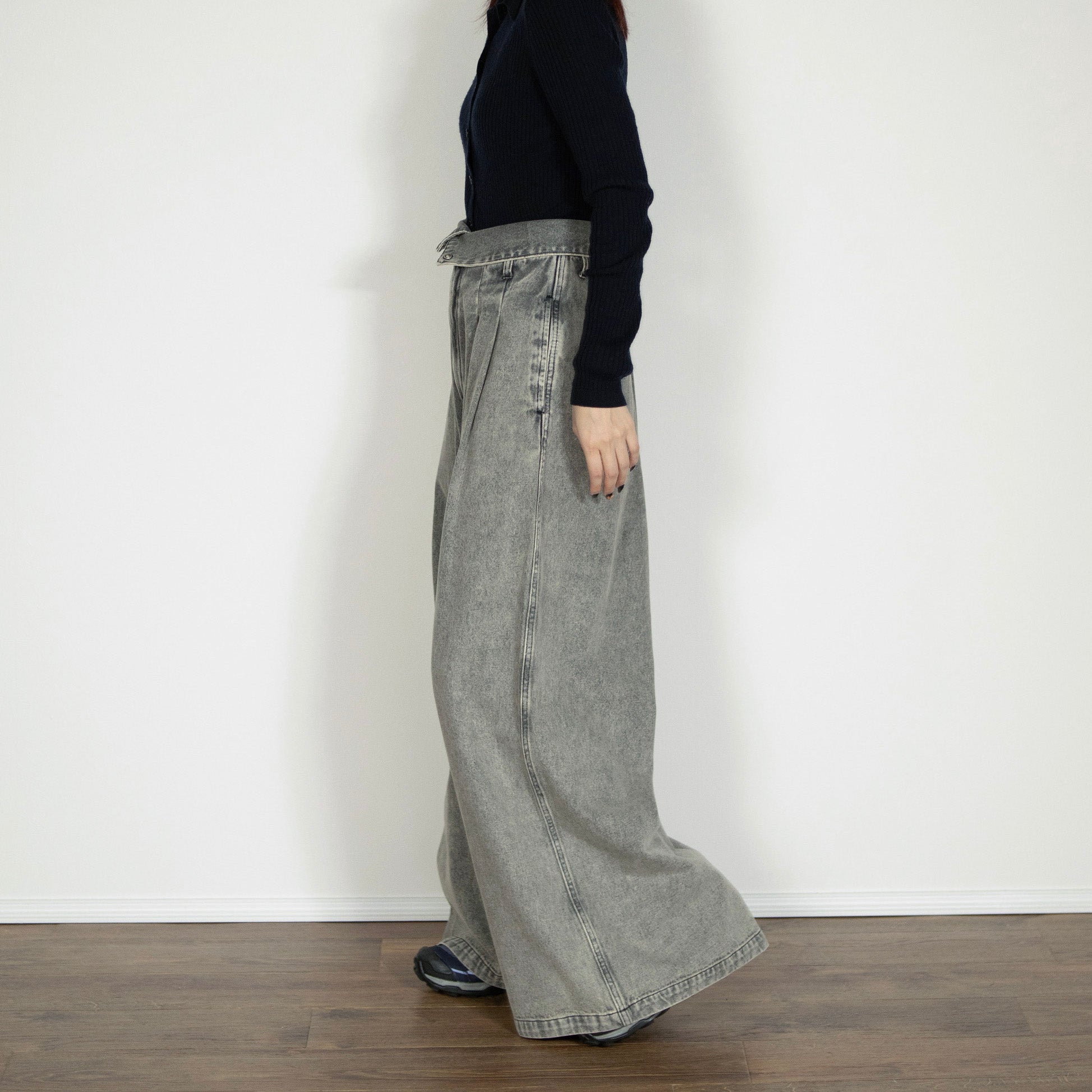 HIGH WAIST WIDE PANTS【UO2532601】