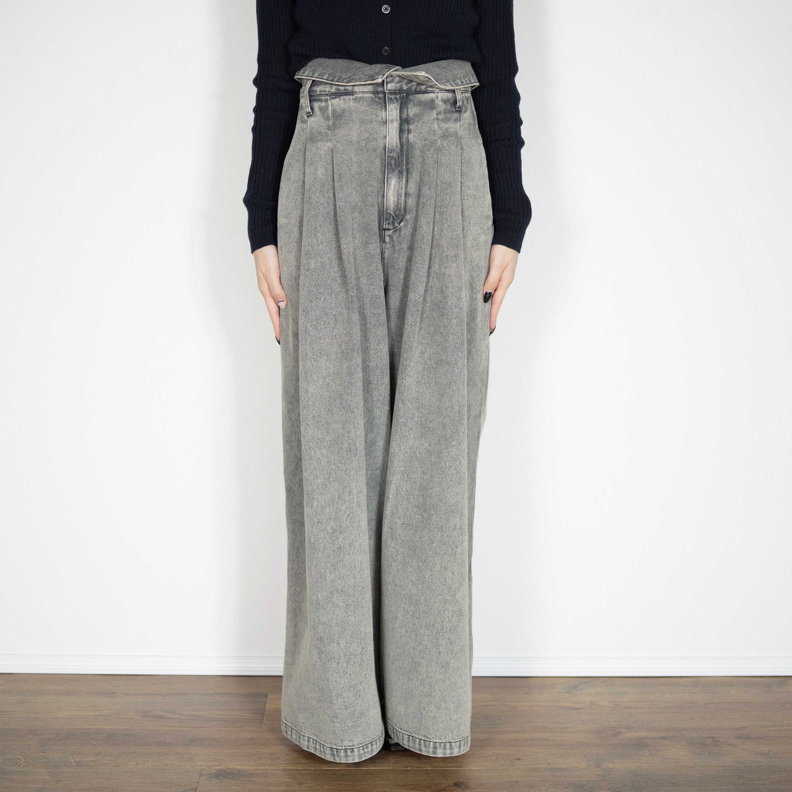 HIGH WAIST WIDE PANTS【UO2532601】
